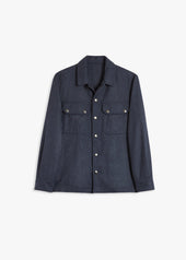 AAMENOFI SNAP BUTTONS OVERSHIRT