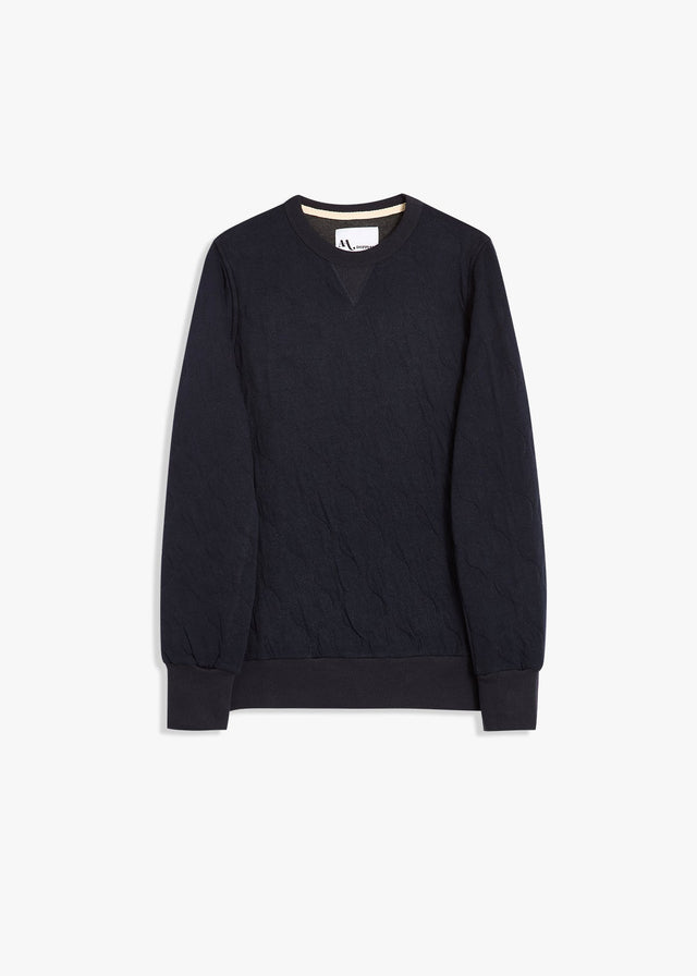 AAMERICAN QUILTED SWEATER