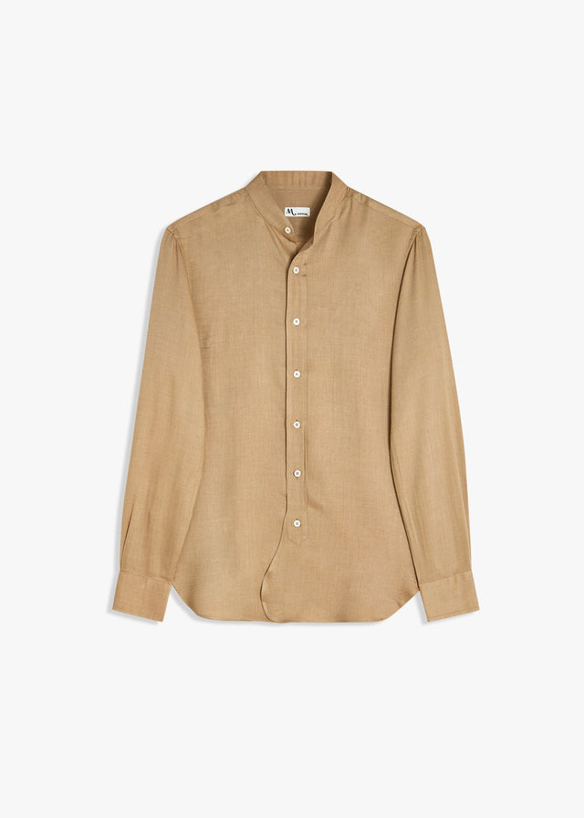 AAMILCARE BAND COLLAR SHIRT