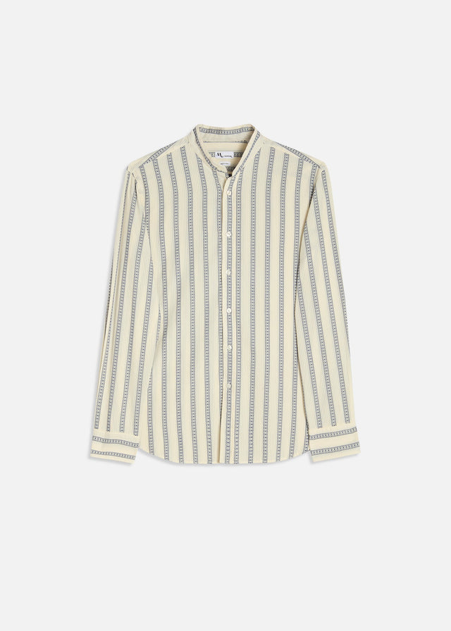 GURU COLLAR JACQUARD SHIRT