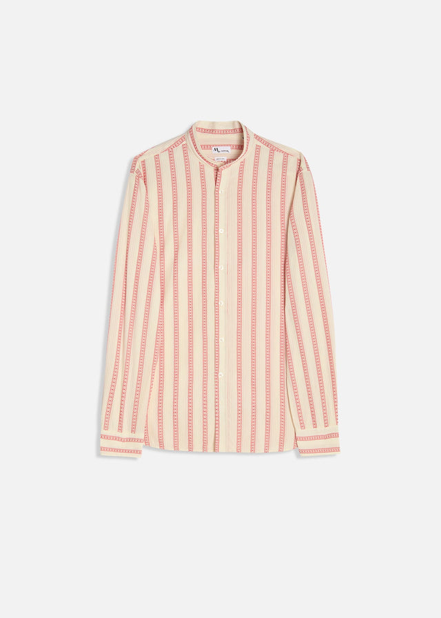 GURU COLLAR JACQUARD SHIRT
