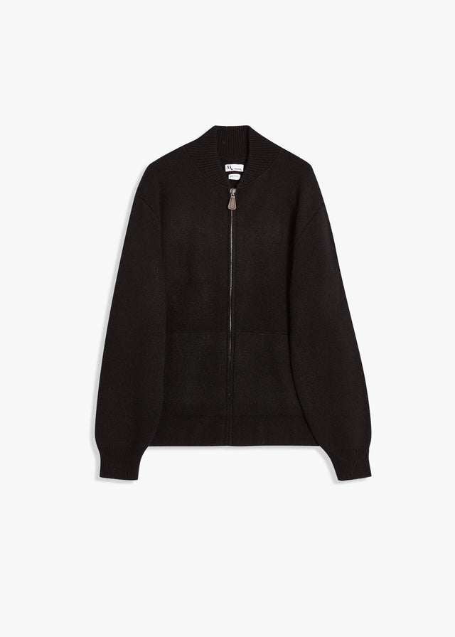 AAMIRA KNITTED ZIP SWEATER