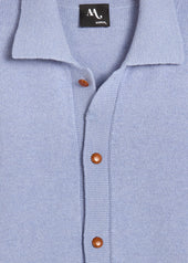 AAMLETO CASHMERE BLEND KNITTED SHIRT