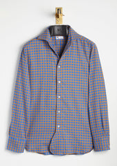 AANACAPRI CHECKED FLANNEL SHIRT