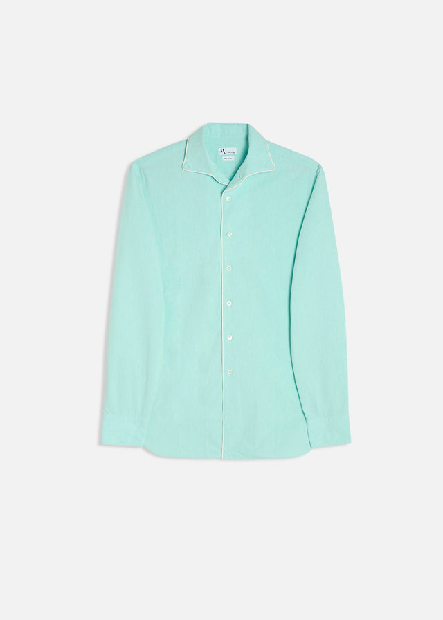 AANACAPRI COLLAR PIPING SHIRT