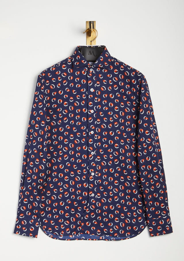 AANACAPRI COLLAR PRINTED SHIRT