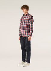 AANTERO RED FLANNEL CHECKED SHIRT