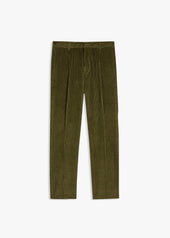 AANTIOCO CORDUROY TROUSERS WITH DARTS