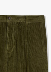 AANTIOCO CORDUROY TROUSERS WITH DARTS
