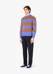 AANTIOCO MOLESKIN TROUSERS WITH DARTS