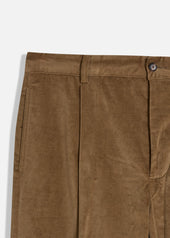 AANTIOCO COTTTON VELVET TROUSERS WITH DARTS