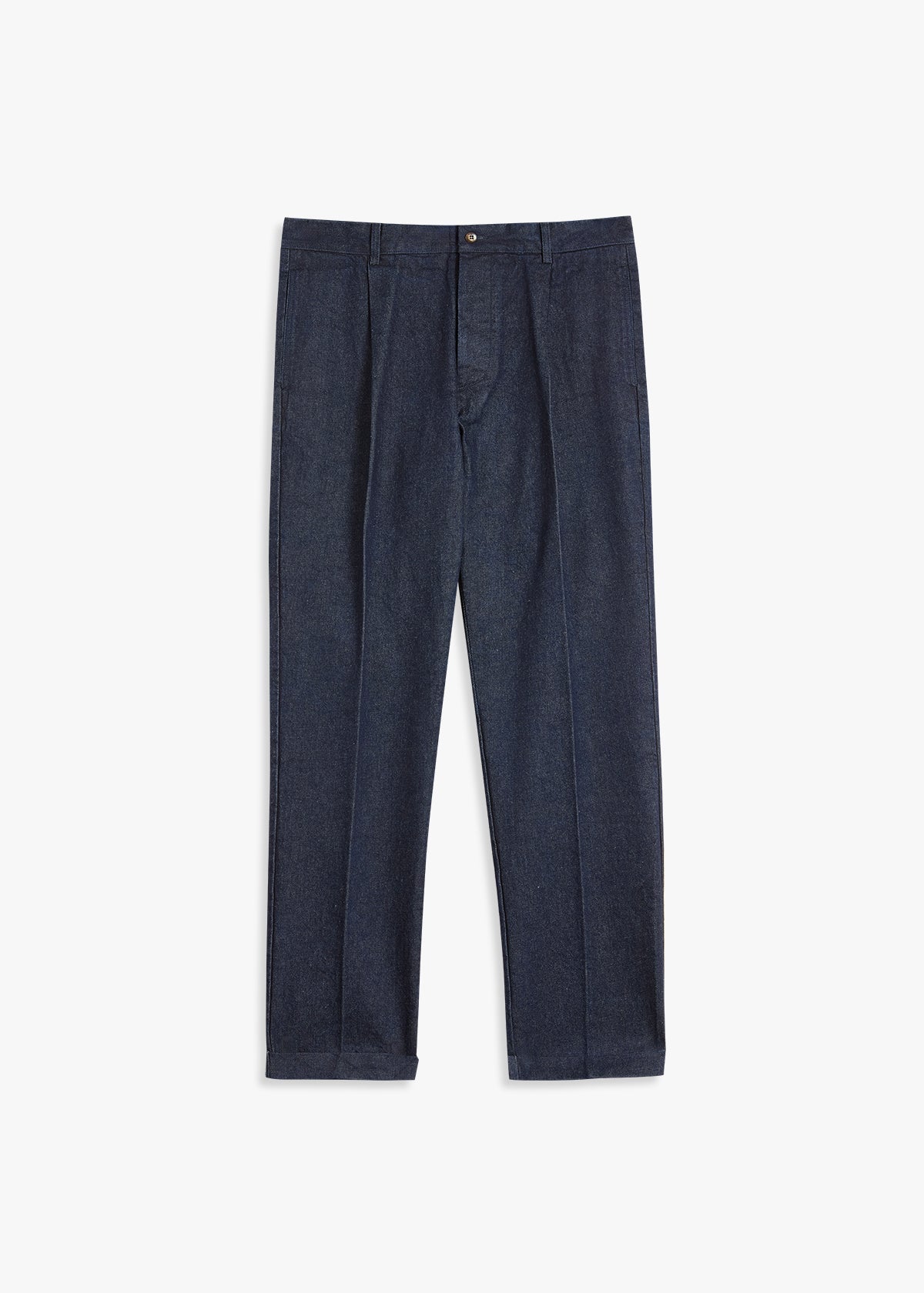AANTIOCO DENIM TROUSERS WITH DARTS