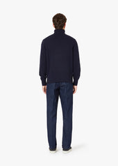 AANTIOCO DENIM TROUSERS WITH DARTS
