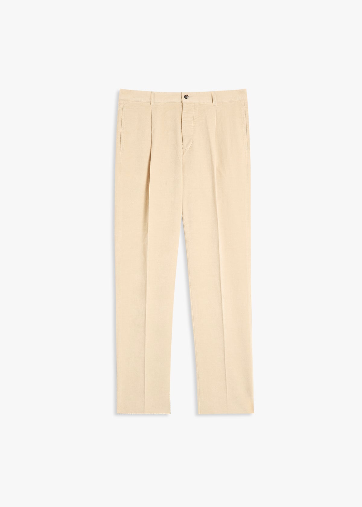 AANTIOCO VELVET TROUSERS WITH DARTS