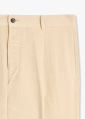 AANTIOCO VELVET TROUSERS WITH DARTS