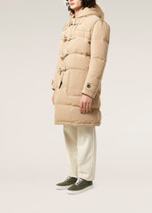 AARHS BEIGE DOWN-FILLED MONTGOMERY