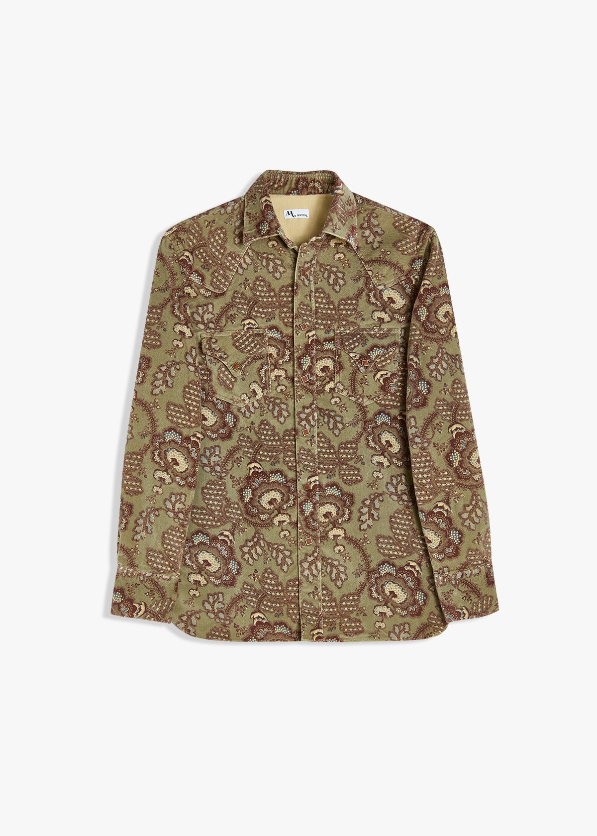AARIOSTO PRINTED WESTERN SHIRT