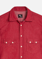 AARIOSTO DENIM WESTERN SHIRT