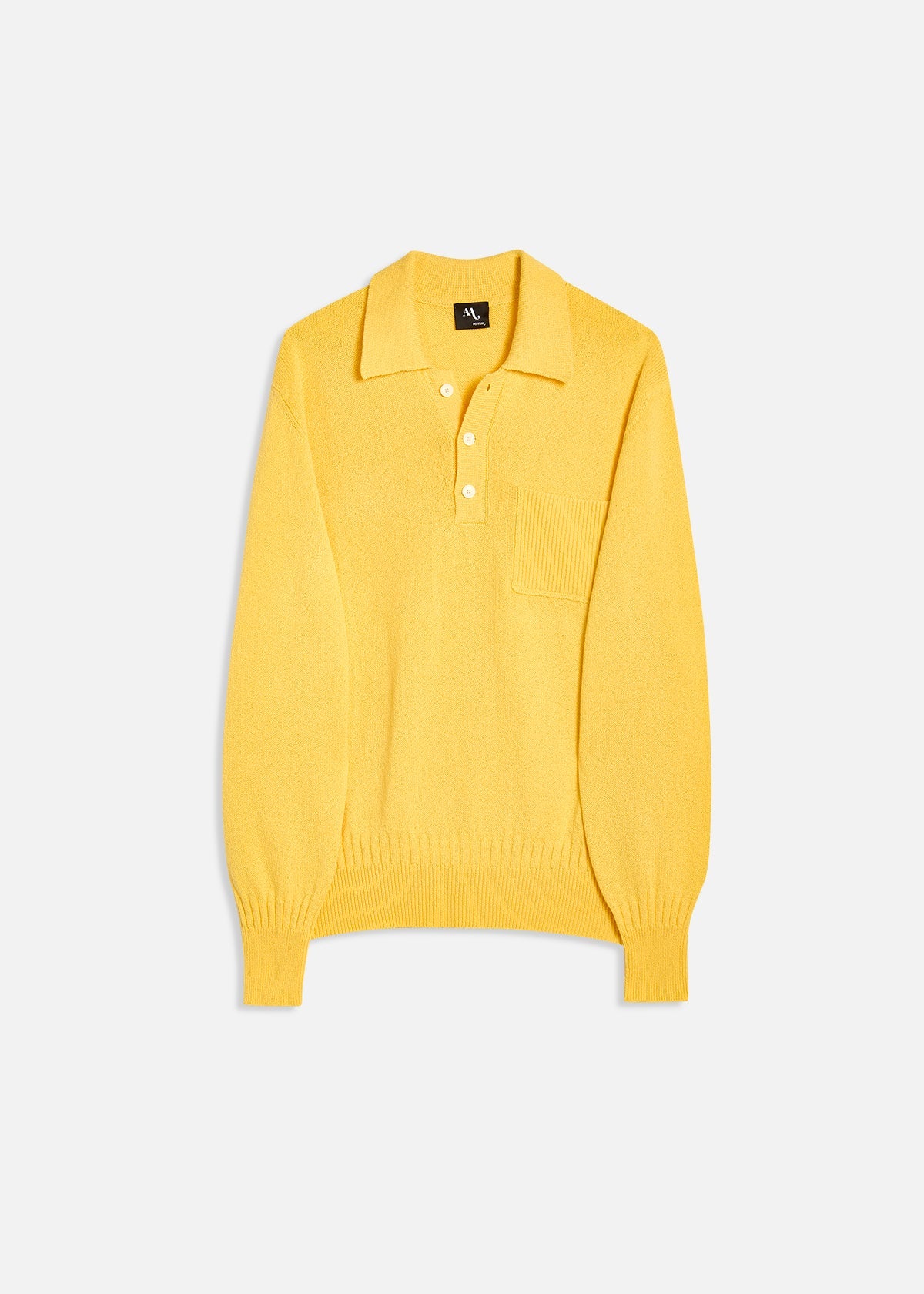 AASHTON COTTON POLO SWEATER