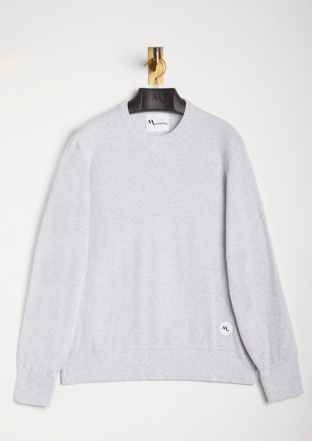 AASTERIA Soft Cotton Terry Crewneck Sweatshirt