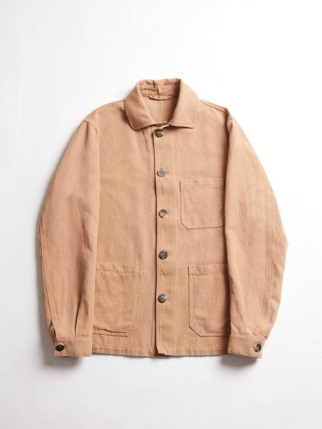AASTI LINEN OVERSHIRT
