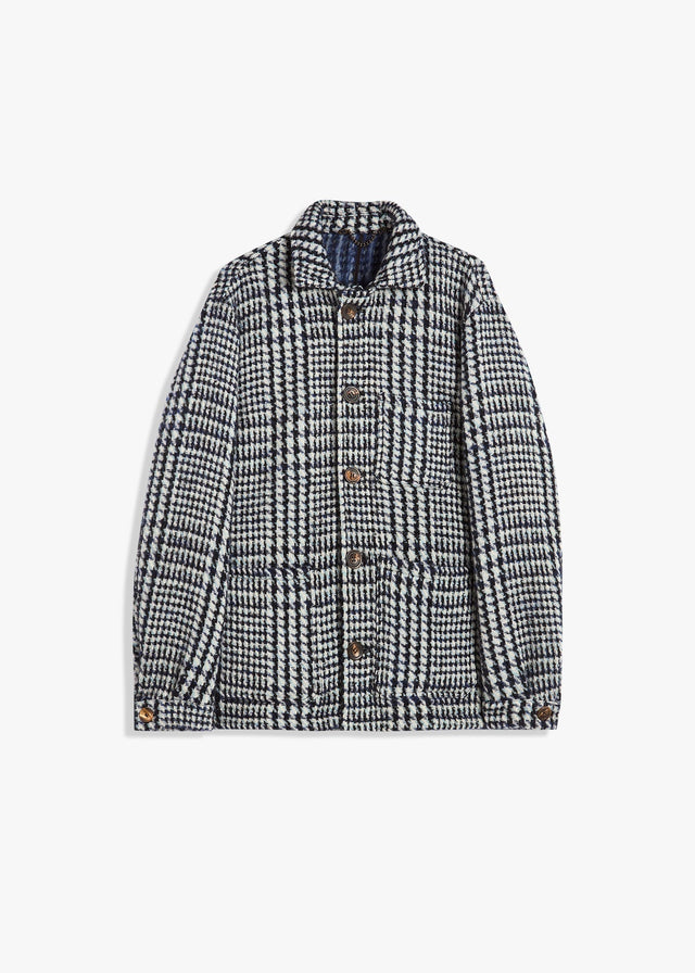 AASTI JACQUARD WOOL JACKET