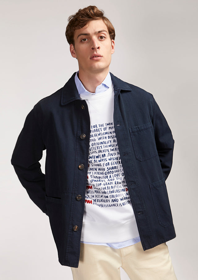 AASTI PANAMA COTTON CANVAS WORK JACKET