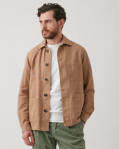 AASTI LINEN OVERSHIRT