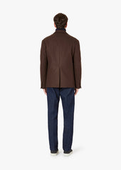 AAURA WOOL SINGLE-BREASTED JACKET