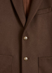 AAURA WOOL SINGLE-BREASTED JACKET