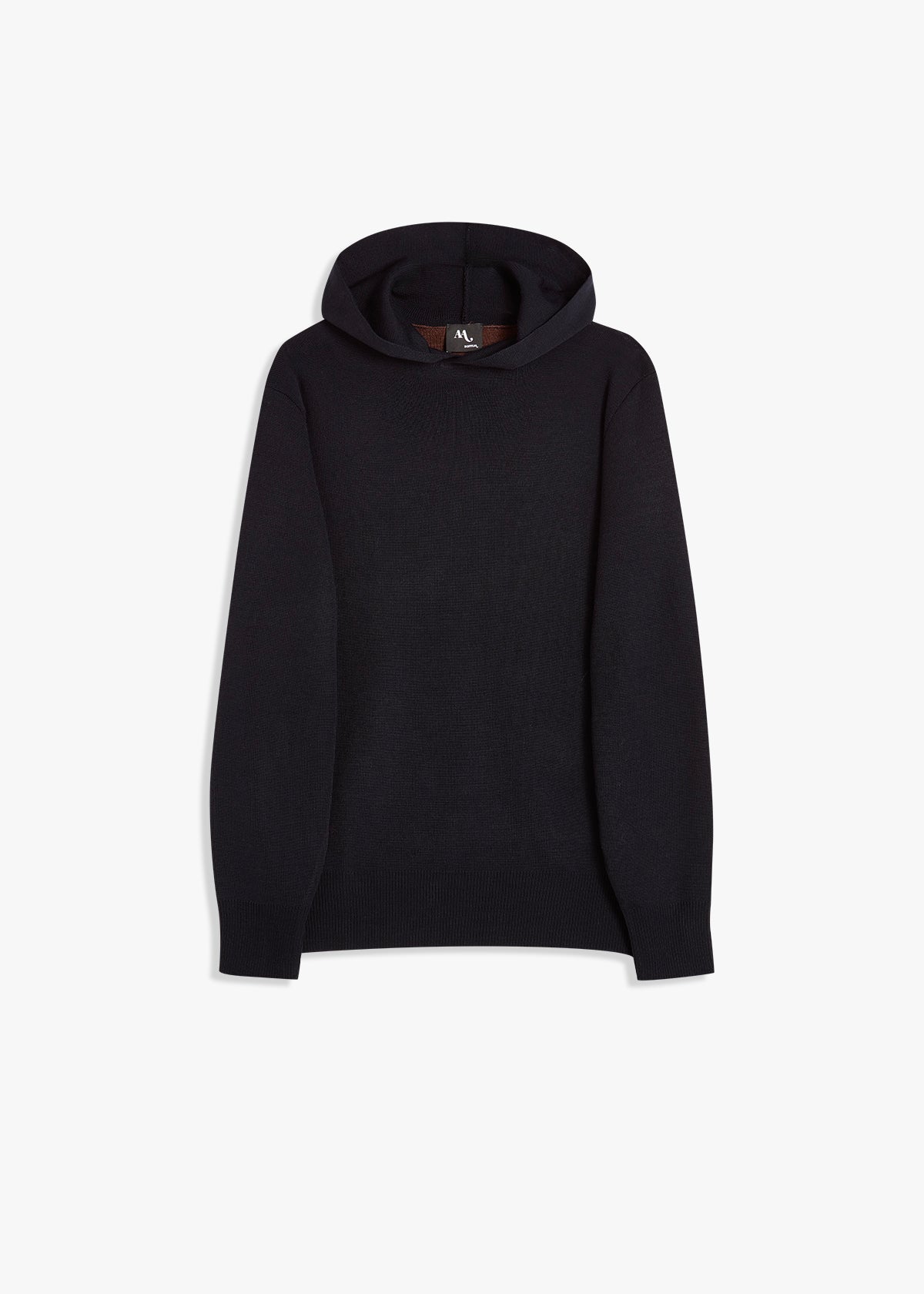 AAURELIO-BI BICOLOR WOOL HOODIE