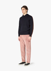AAURELIO-BI BICOLOR WOOL HOODIE
