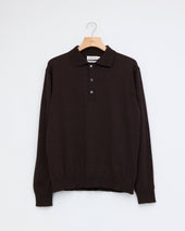 Polo Shirt 2.0, Brown Melange
