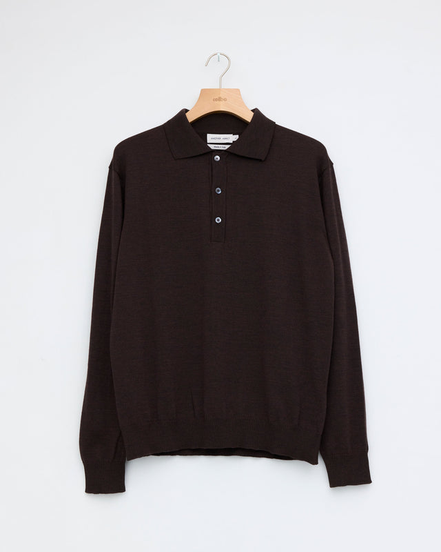 Polo Shirt 2.0, Brown Melange