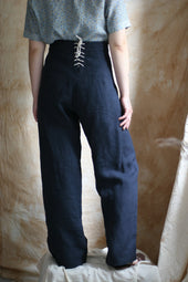 Sailor Pants Japanese Linen Xs L