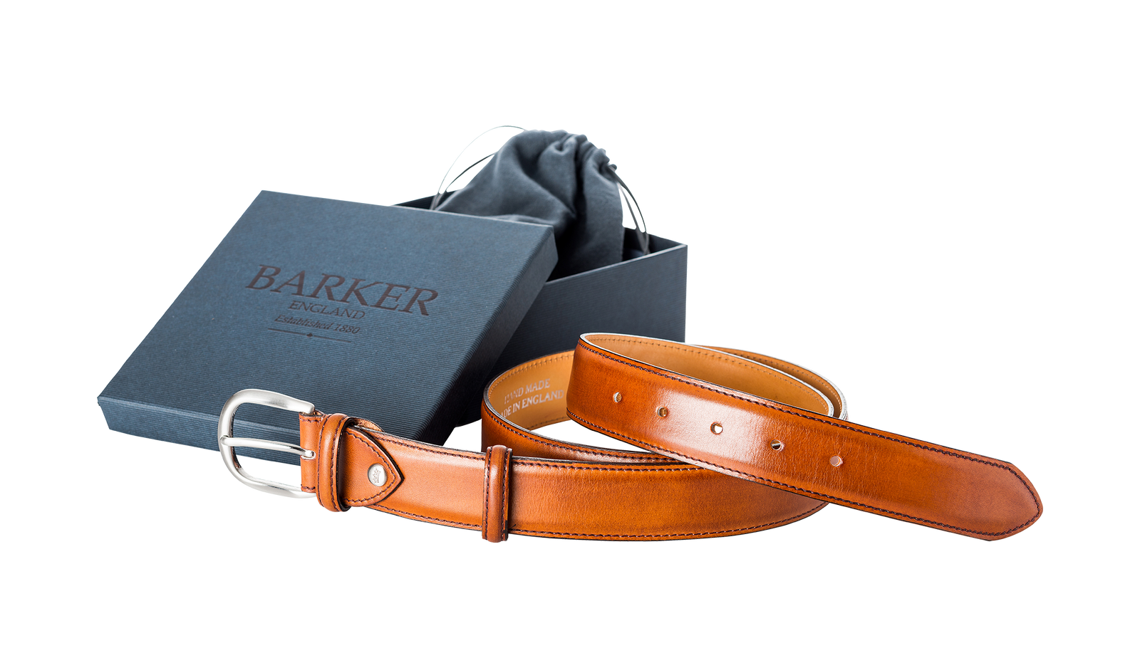 Plain Belt Antique Rosewood Calf