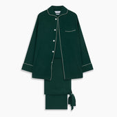 Dark Silk Pyjama Set