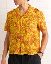 Abstract Foliage Short Sleeve Shirt