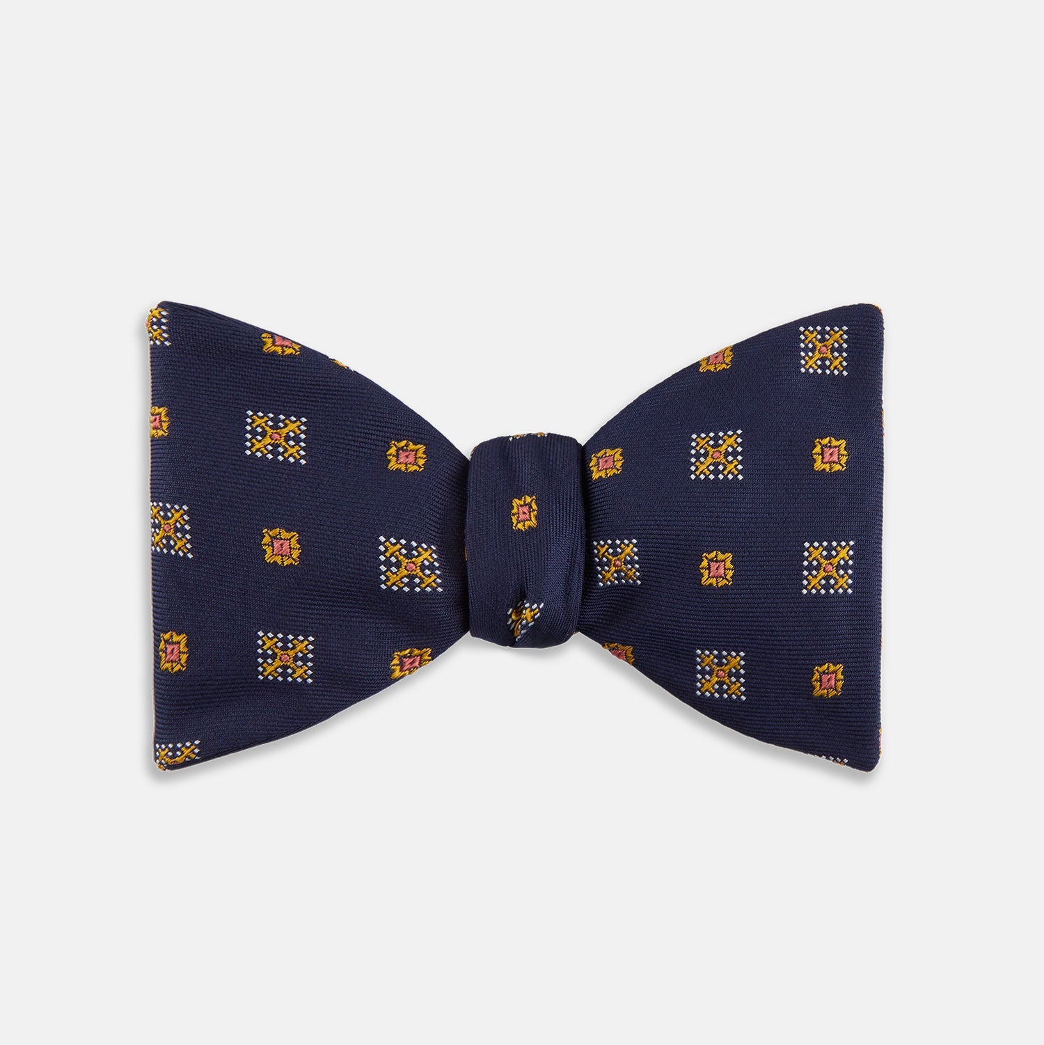 Yellow Shields Bow Tie
