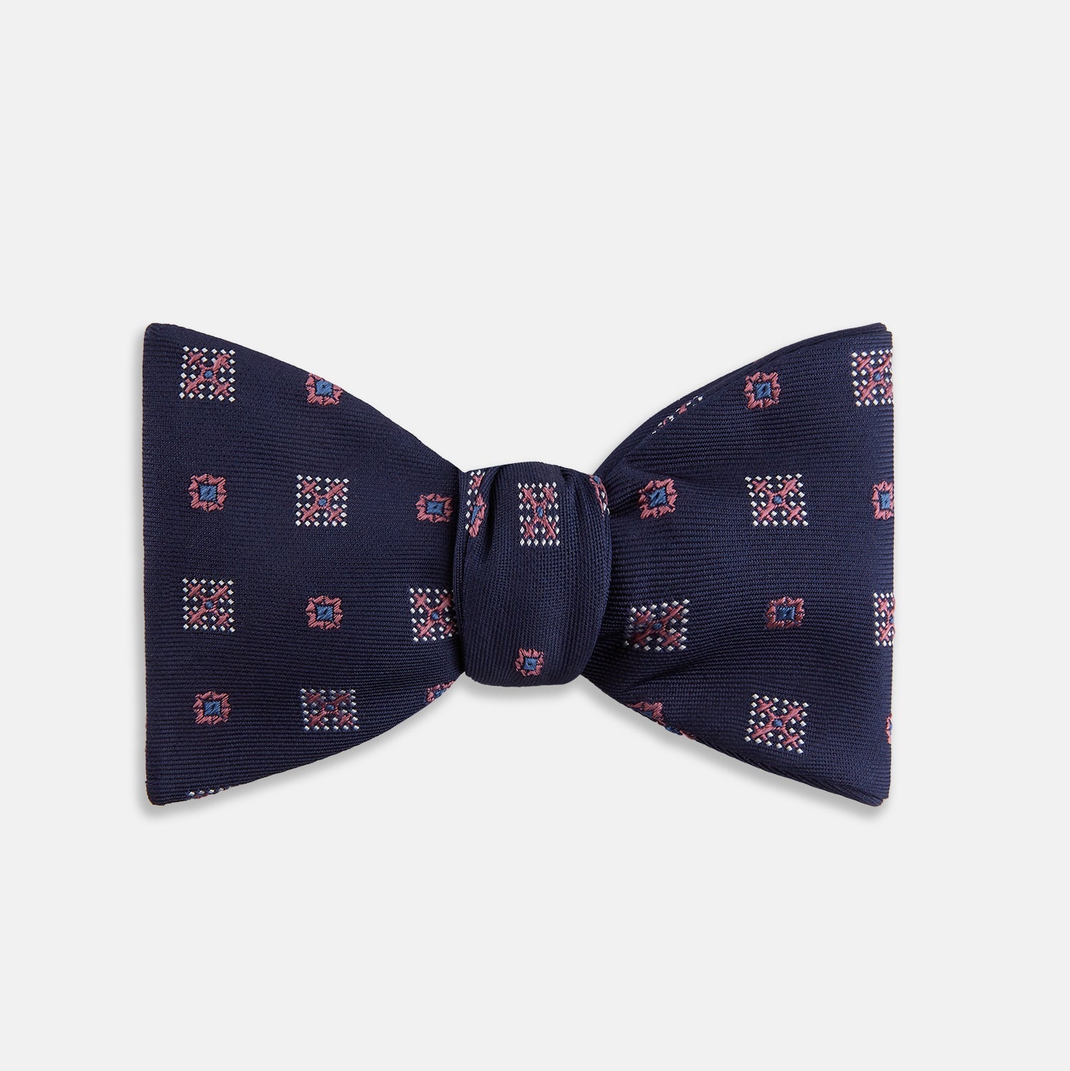 Pink Shields Bow Tie