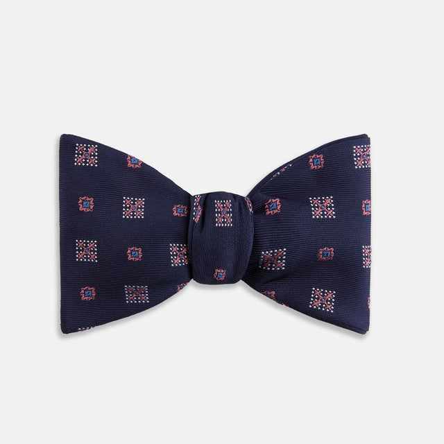 Pink Shields Bow Tie