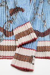Pleated Button Up