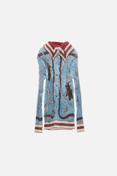 Pleated Button Up