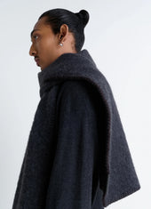 Cocotte Fluffy Scarf In Alpaca