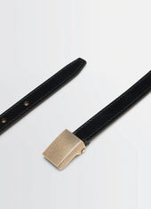 Clip Belt 15mm In Leather