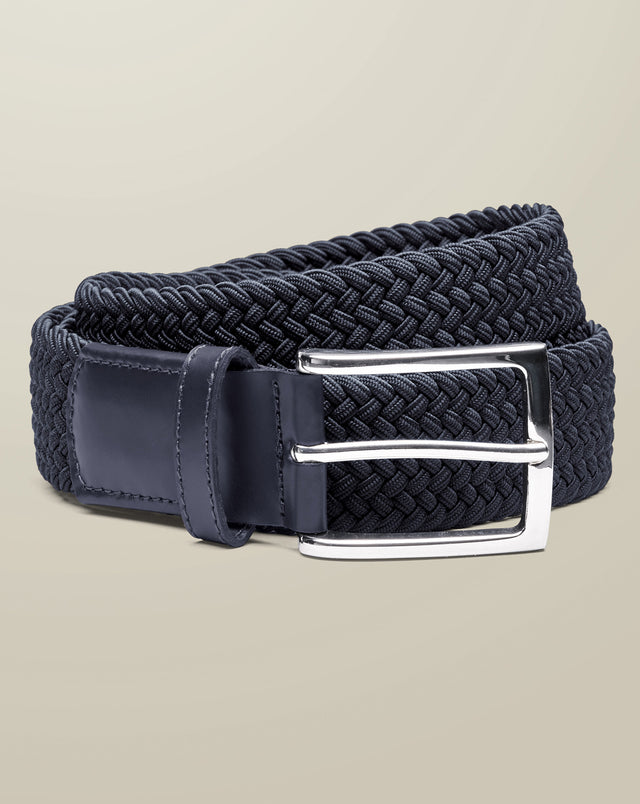 Casual Stretch Belt - Navy