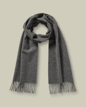 Cashmere Scarf Mid Grey