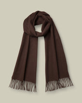 Cashmere Scarf Brown
