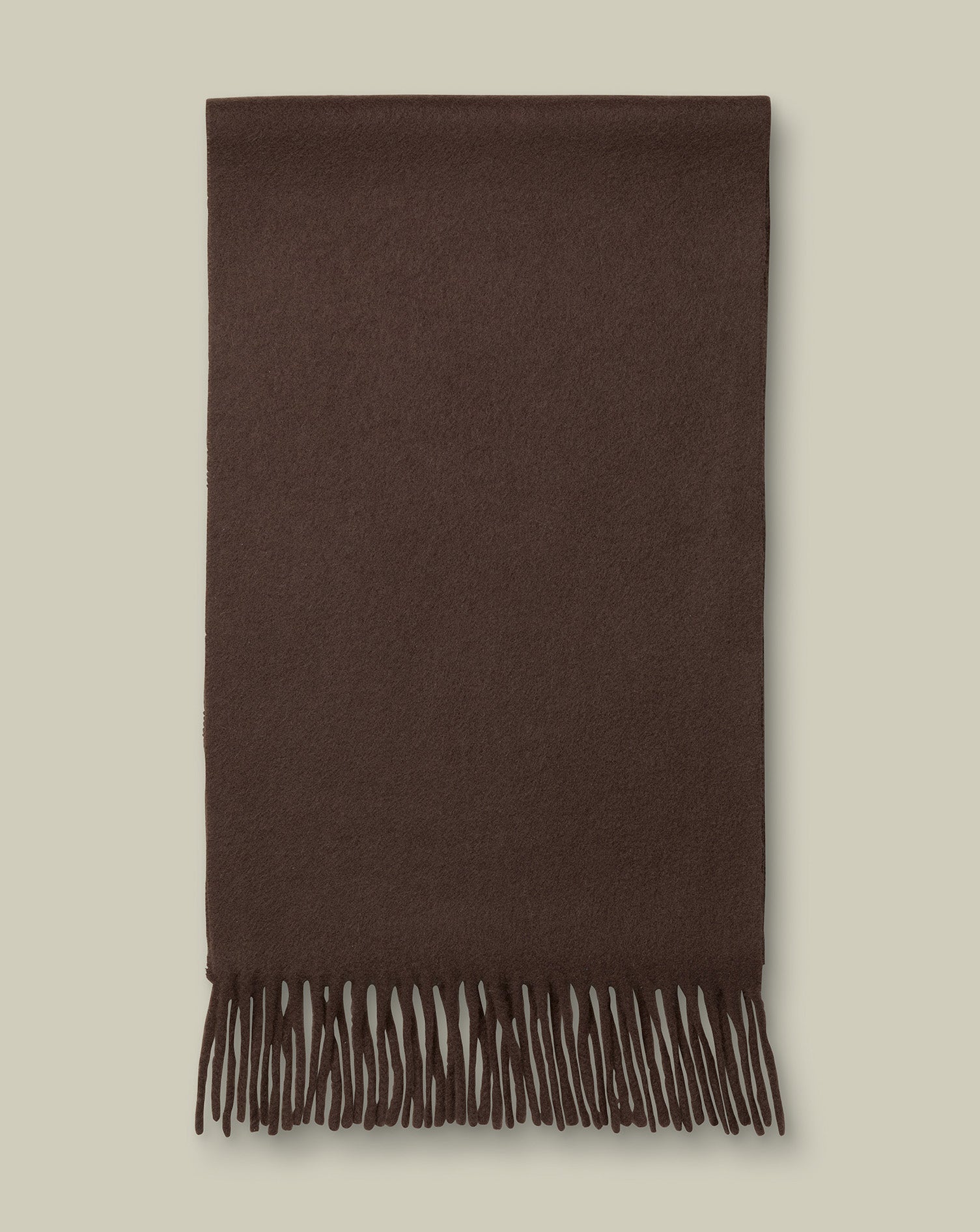 Cashmere Scarf Brown