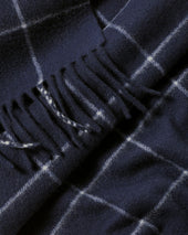 Cashmere Check Scarf